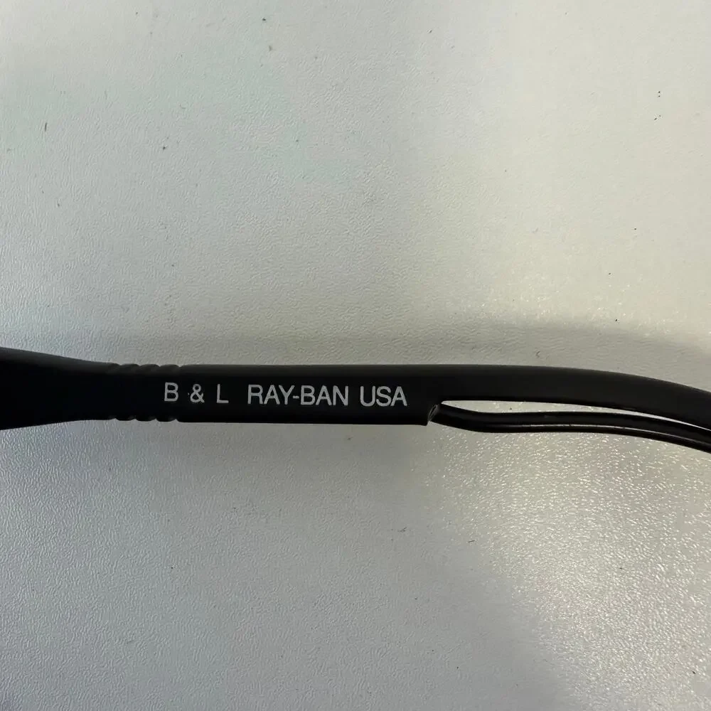 Vintage 90's Bausch & Lomb BLack Ray-Ban Sports Series 1 W1736 G-20 Chromax RARE